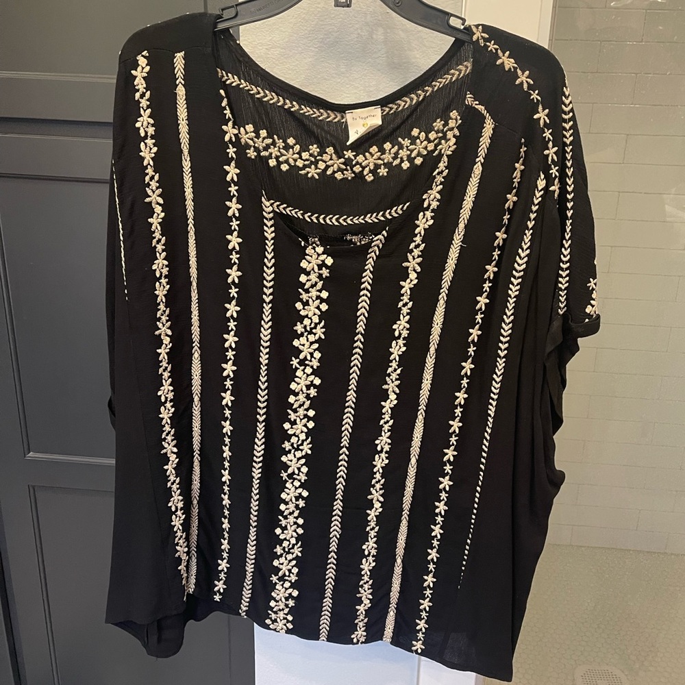 By Together Blouse, Size L. Flowy fit and very lightweight